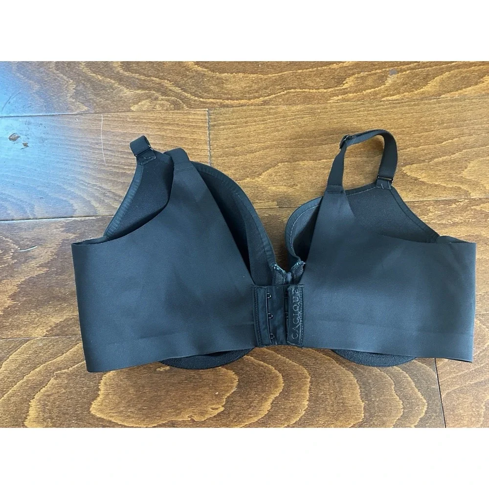 Cacique Lane Bryant Black Lightly Lined Full Coverage Bra Plus Size‎ 38DD